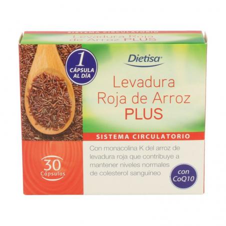 LEVADURA ROJA ARROZ PLUS 3% 30 CAPS - Imagen 1