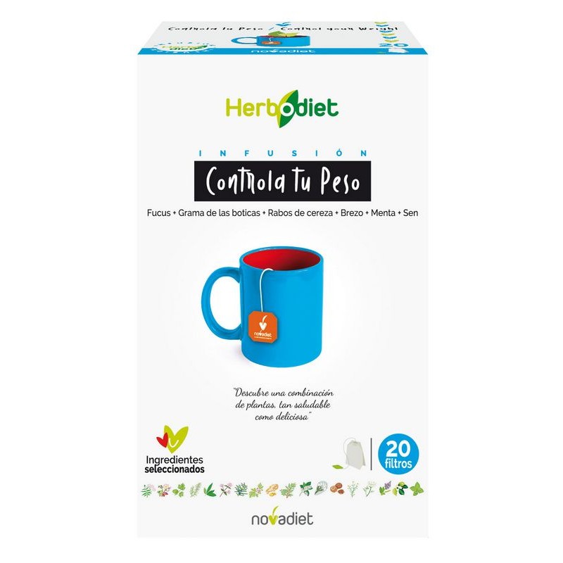HERBODIET CONTROLA TU PESO 20 FILTROS - Imagen 1