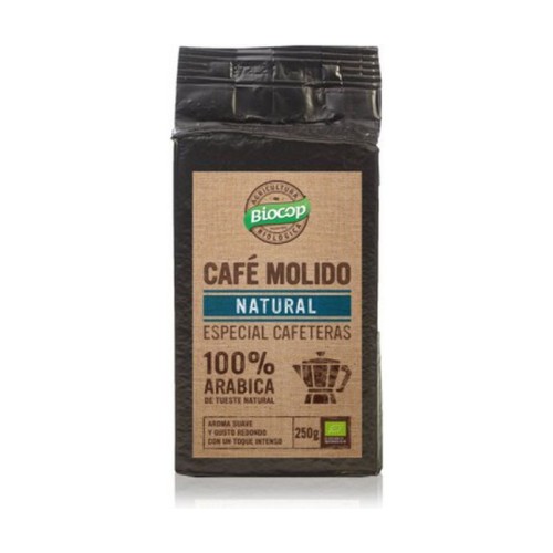 CAFE MOLIDO 100% ARABICA 250 GR BIO CAFE MOLIDO 100% ARABICA 250 GR - Imagen 1