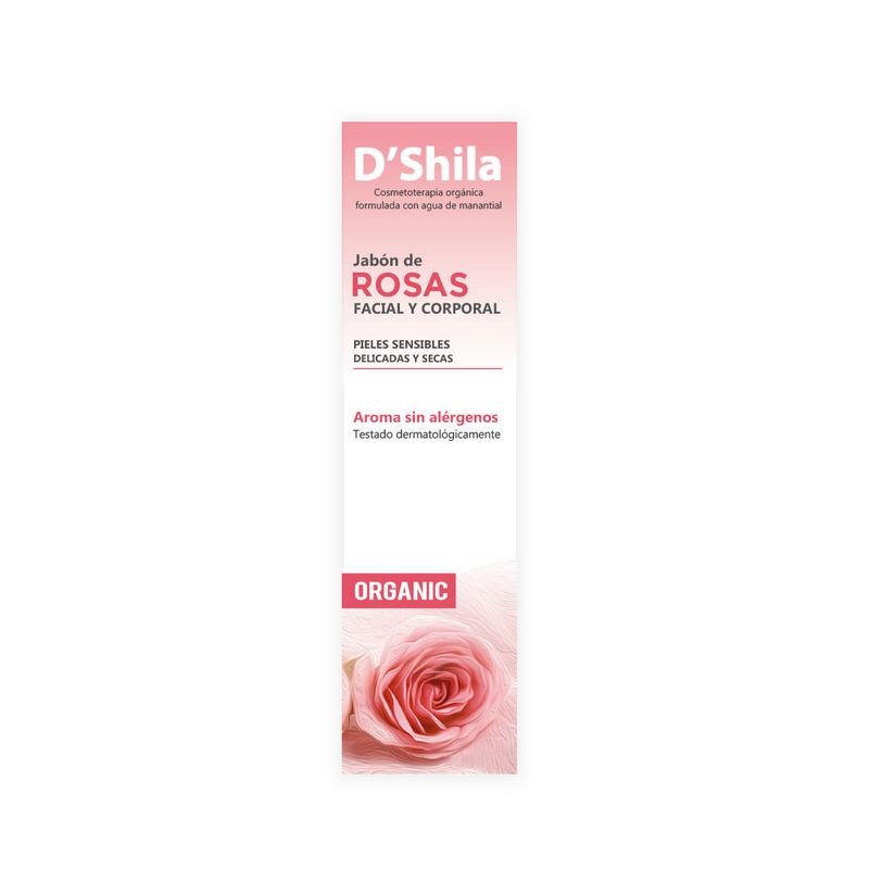 JABON FACIAL Y CORPORAL ROSAS 250 ML - Imagen 1