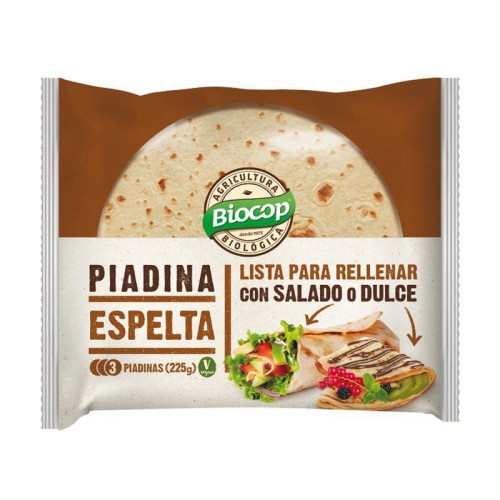 PIADINA ESPELTA 225 GR BIO PIADINA ESPELTA 225 GR - Imagen 1