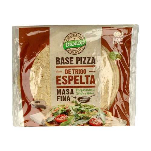 BASE PIZZA MASA FINA ESPELTA 390 GR BIO BASE PIZZA MASA FINA ESPELTA 390 GR - Imagen 1
