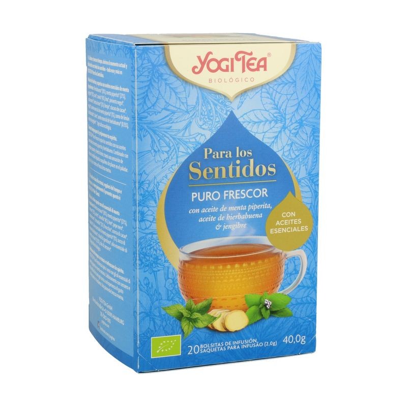 YOGI TEA SENTIDOS PURO FRESCOR 20 FILTROS - Imagen 1