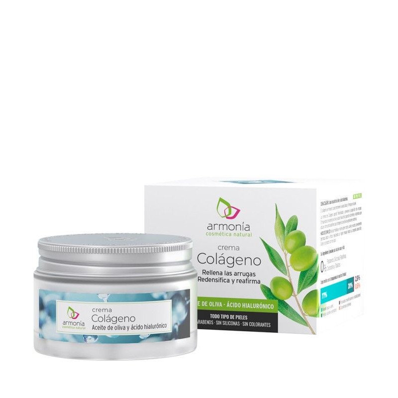 CREMA COLAGENO AC.OLIVA + AC.HIALUR.T.T.PIEL 50 ML - Imagen 1