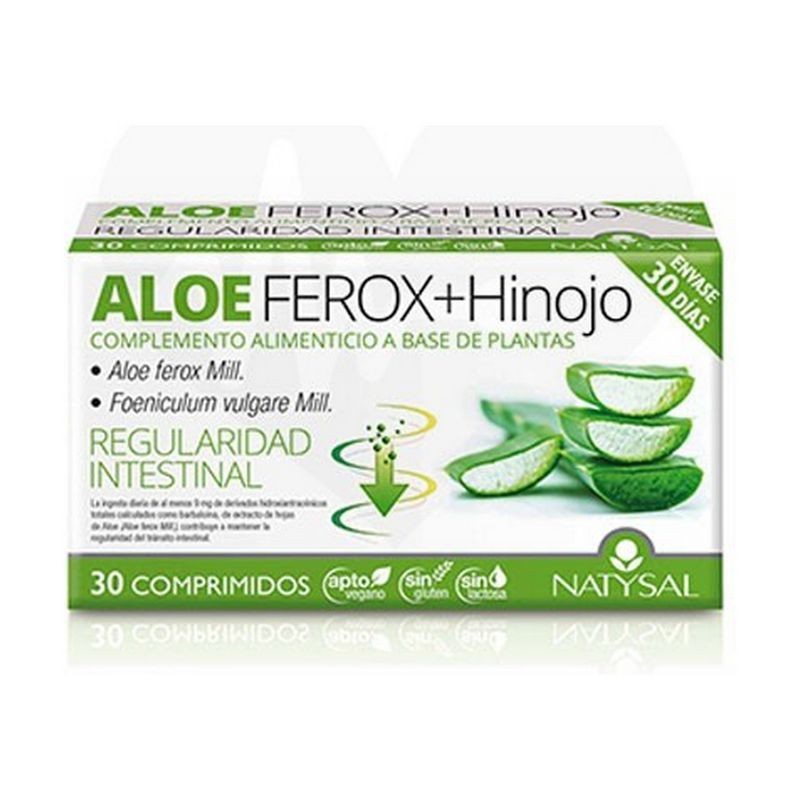 ALOE FEROX + HINOJO 30 COMPR - Imagen 1