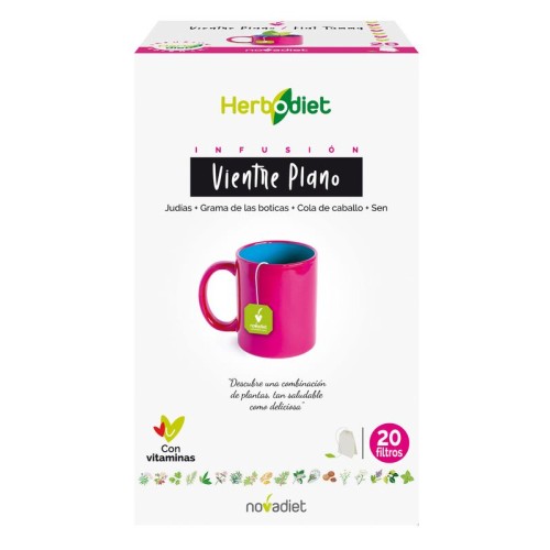 HERBODIET VIENTRE PLANO 20 FILTROS HERBODIET VIENTRE PLANO 20 FILTROS - Imagen 1