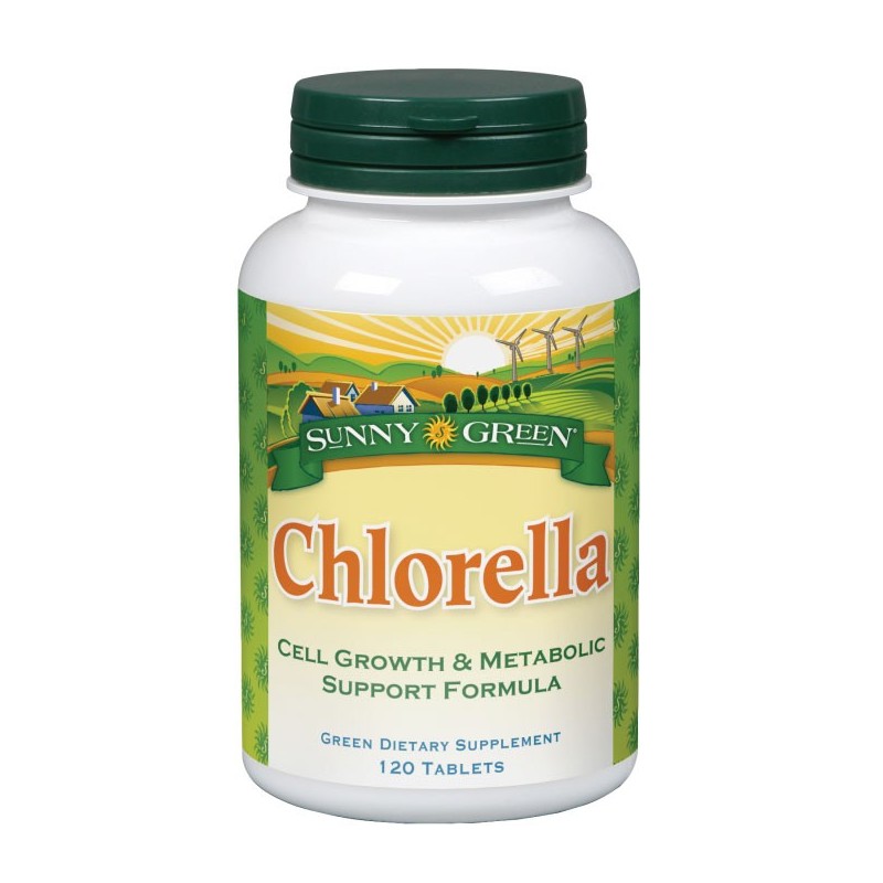 CLORELLA 120 COMP 500MG - Imagen 1