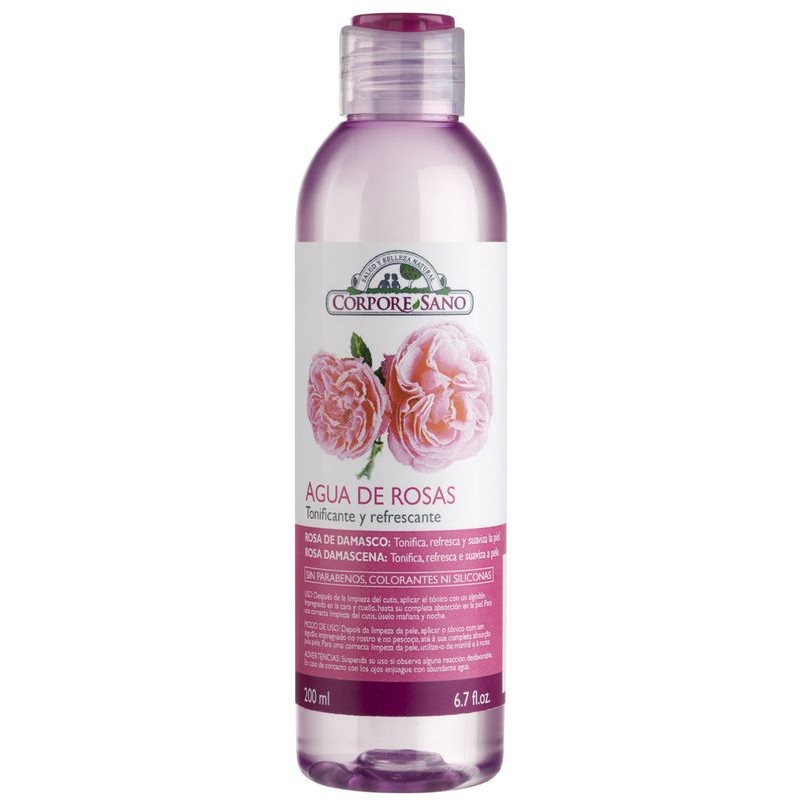 TONICO AGUA ROSAS 200 ML - Imagen 1