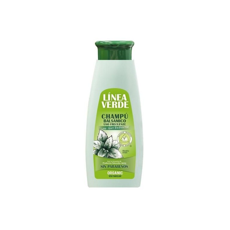 CHAMPU USO FRECUENTE HIERBABUENA 400 ML LINEA VERDE - Imagen 1
