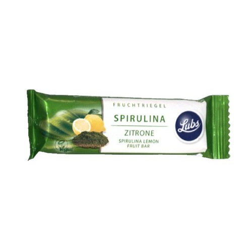 BARRITAS DE ESPIRULINA Y  LIMON ECO 24 UNID 40 GR LUBS - Imagen 1