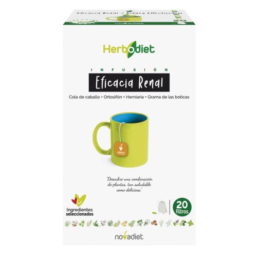 HERBODIET EFICACIA RENAL 20 FILTROS HERBODIET EFICACIA RENAL 20 FILTROS - Imagen 1