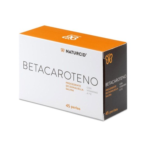 BETACAROTENO 45 PERLAS BETACAROTENO 45 PERLAS + MONEDERO LIENZO REGALO - Imagen 1