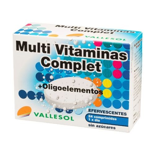 VALLESOL POLIVIT. OLIGOEL. EFERV. 24 COMPR VALLESOL POLIVIT. OLIGOEL. EFERV. 24 COMPR - Imagen 1
