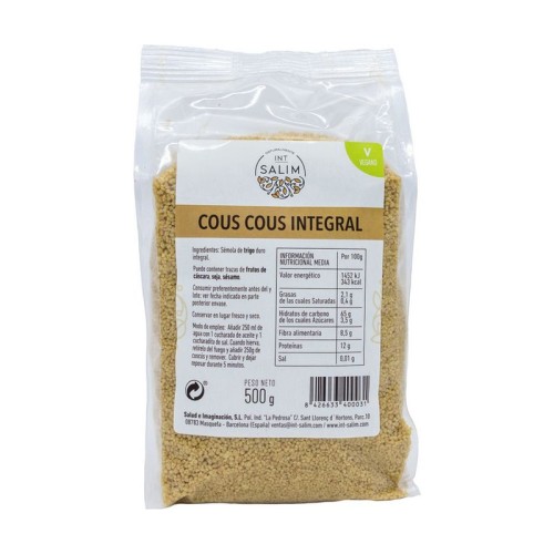 CUSCUS INTEGRAL COMPLETO 500 GR - Imagen 1