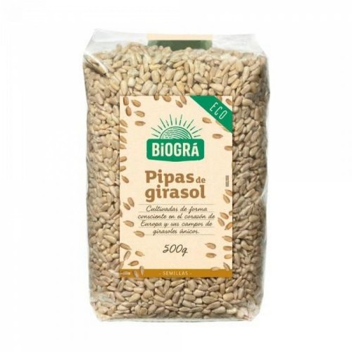 PIPAS GIRASOL BIO 500 GR - Imagen 1