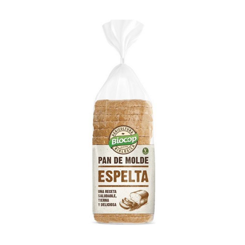 PAN DE MOLDE ESPELTA BLANCO 400 GR - Imagen 1