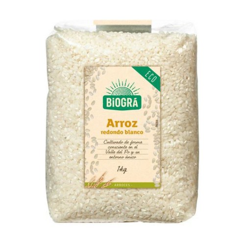 ARROZ BLANCO REDONDO BIO 1KG - Imagen 1