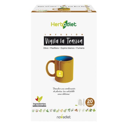 HERBODIET VIGILA TU TENSION 20 FILTROS HERBODIET VIGILA TU TENSION 20 FILTROS - Imagen 1