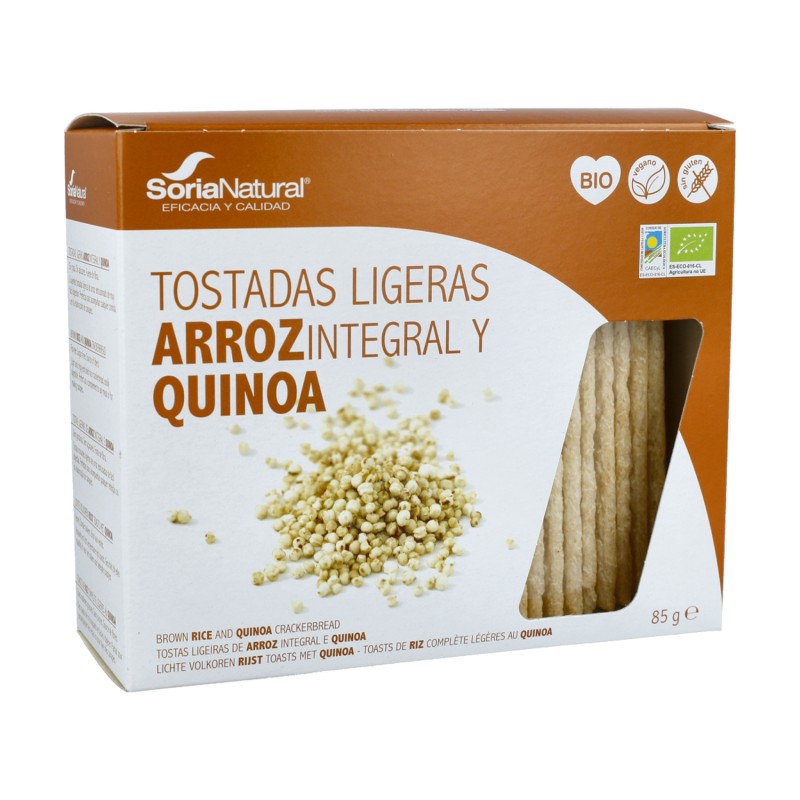 BIO TOSTADAS ARROZ TRIGO SARRACENO - SORIA NATURAL