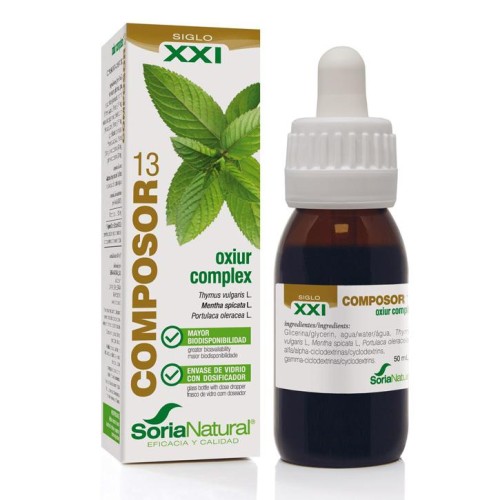 COMPOSOR 13 LOMBRISOR XXI 50 ML COMPOSOR 13 OXIUR XXI 50 ML - Imagen 1