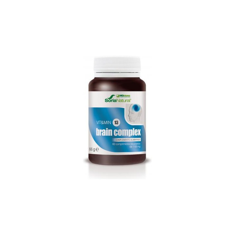 VIT & MIN 13 BRAIN COMPLEX 60 COMP 1100 MG - Imagen 1