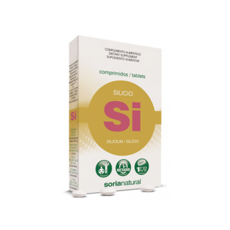 SILICIO RETARD 24 COMP 200 MG - Imagen 1
