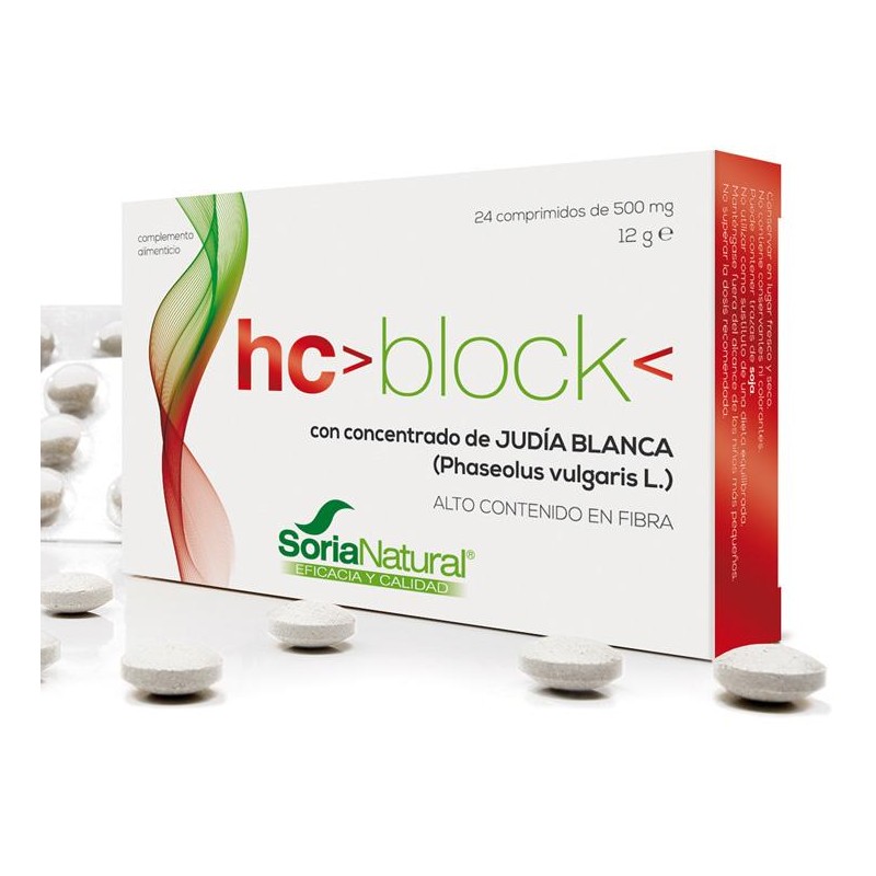 HC BLOCK 24 COMP 500 MG - Imagen 1