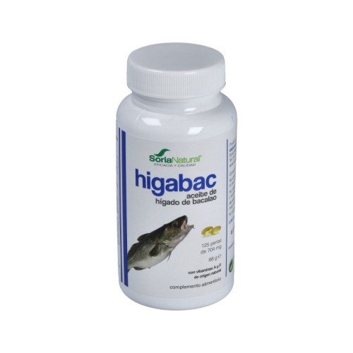 PERLAS HIGADO BACALAO 125 HIGABAC HIGABAC 125 PERLAS - Imagen 1