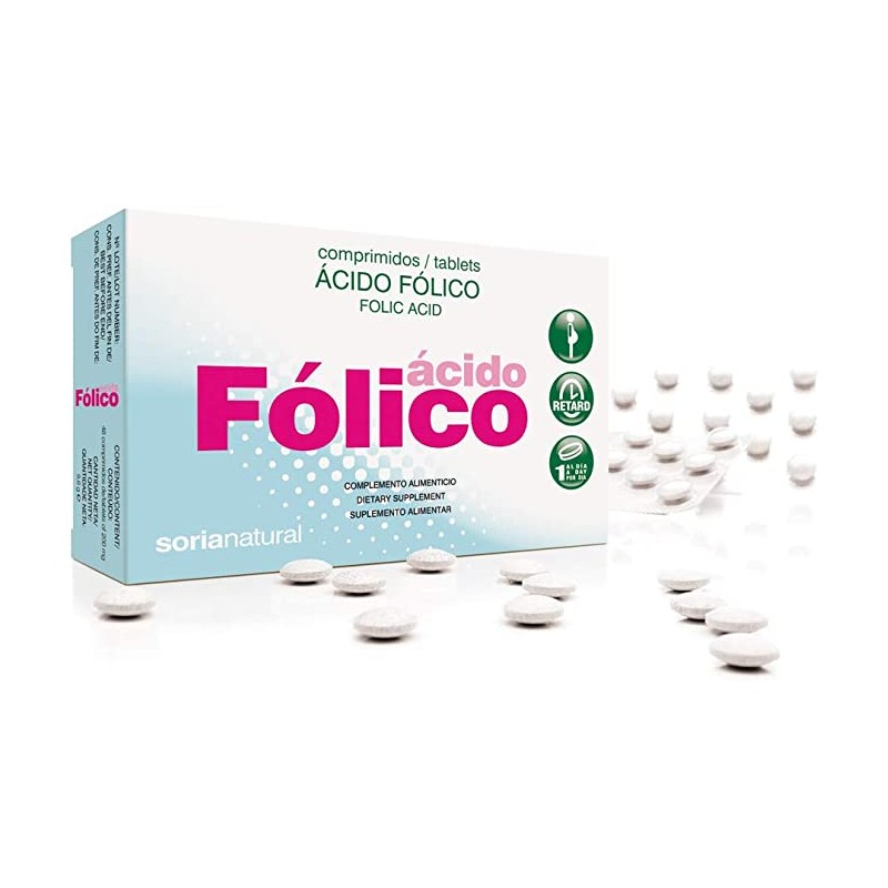 ACIDO FOLICO RETARD 48 COMP 200 MG - Imagen 1