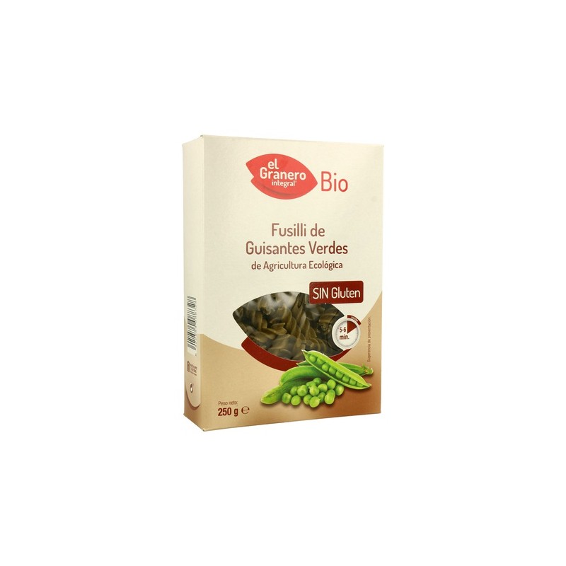FUSILLI GUISANTES VERDES 250 GR - Imagen 1