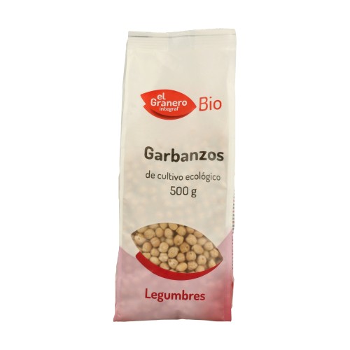 GARBANZOS BIO 500 GR - Imagen 1