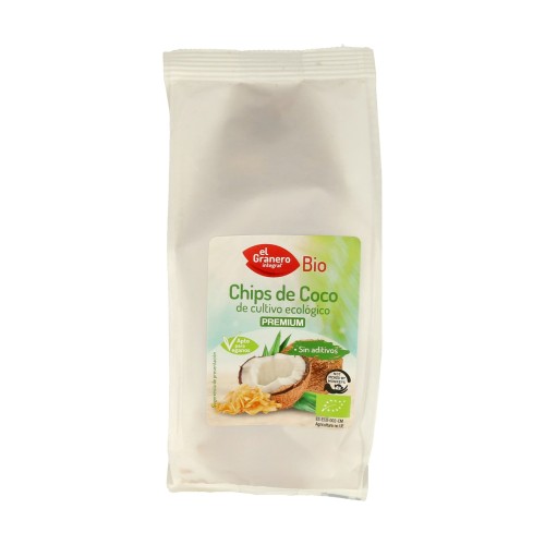 CHIPS DE COCO BIO 125 GR - Imagen 1