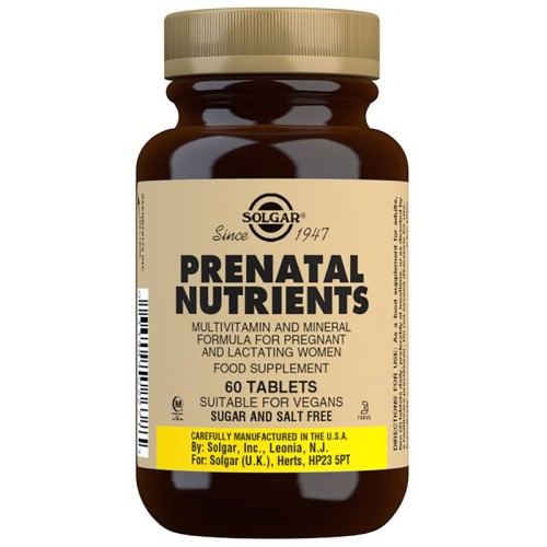 NUTRIENTES PRENATALES 60 COMP - Imagen 1
