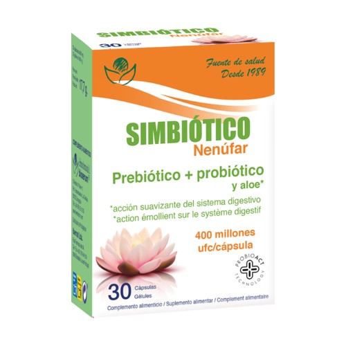 PROSIMBIOTIC NENUFAR 30 CAPS - Imagen 1