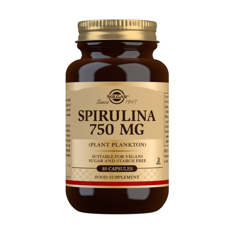 ESPIRULINA 100 COMP 750 MG PLACTON - Imagen 1