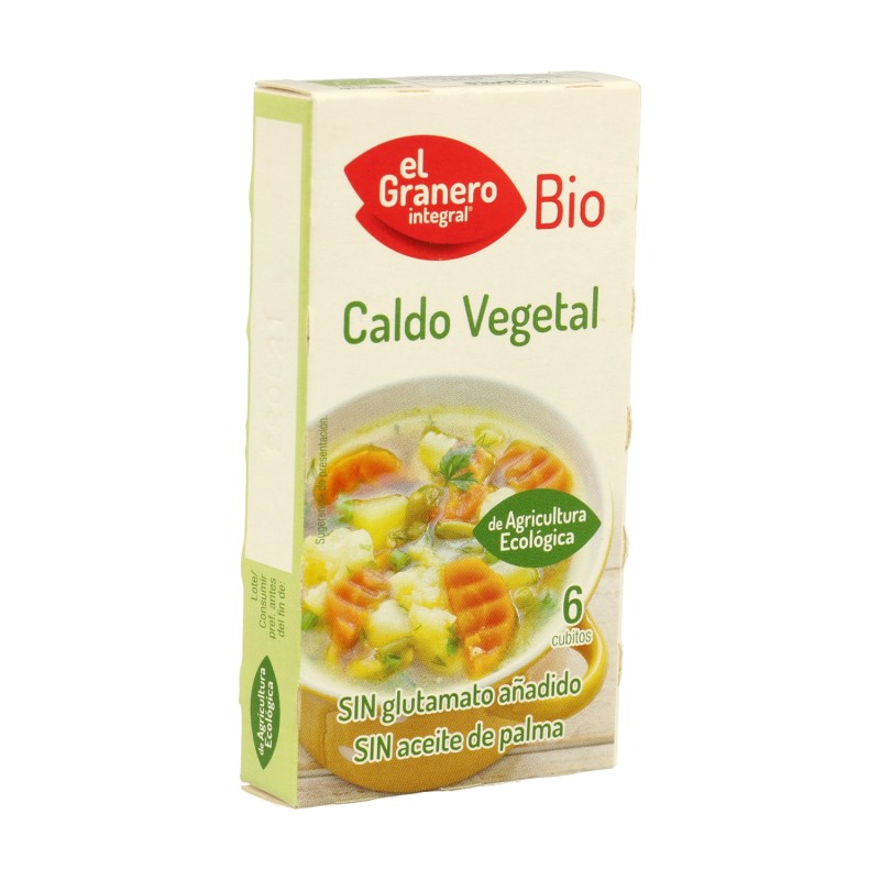 CALDO VEGETAL CON SAL BIO 64 GR - Imagen 1