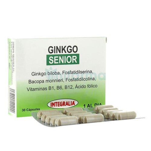 GINKGO COMPLEX SENIOR 30 CAPS GINKGO SENIOR 30 CAPS - Imagen 1