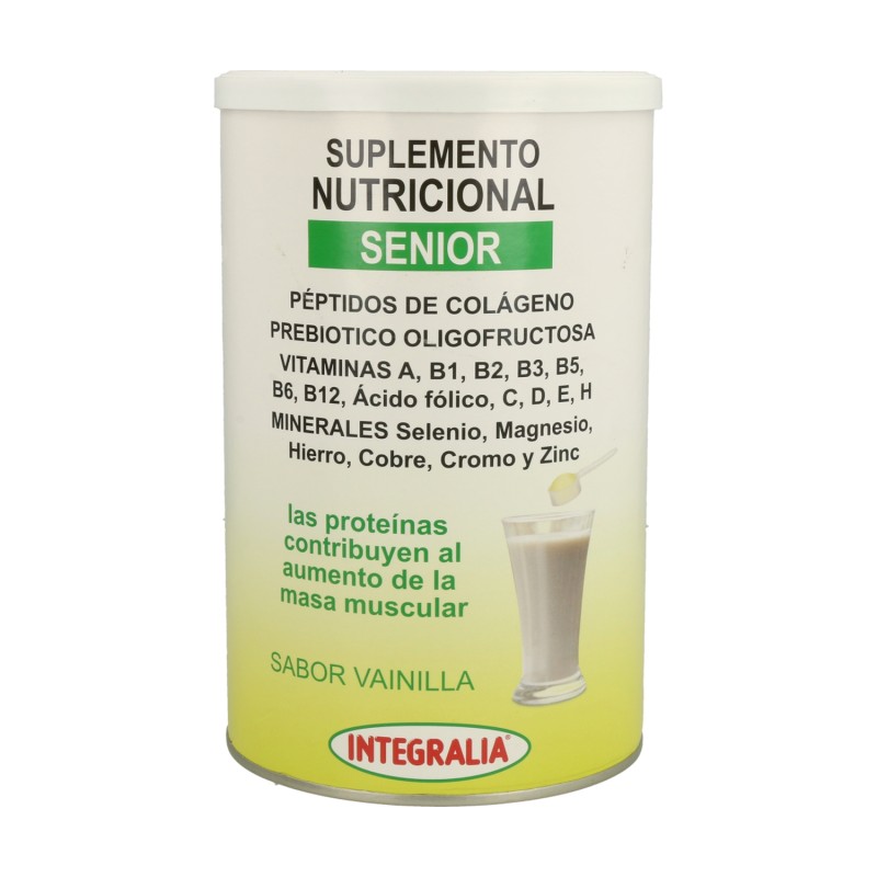 SUPLEMENTO NUTRICIONAL SENIOR VAINILLA 340 GR - Imagen 1