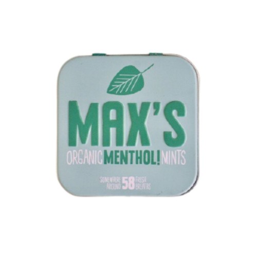 CARAMELOS MENTHOL BIO 35 GR MAX´S MINTS - Imagen 1