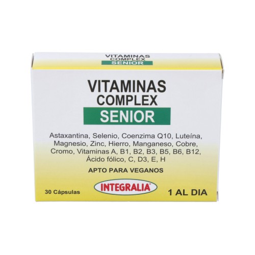 VITAMINAS COMPLEX SENIOR 30 CAPS VITAMINAS COMPLEX SENIOR 30 CAPS - Imagen 1