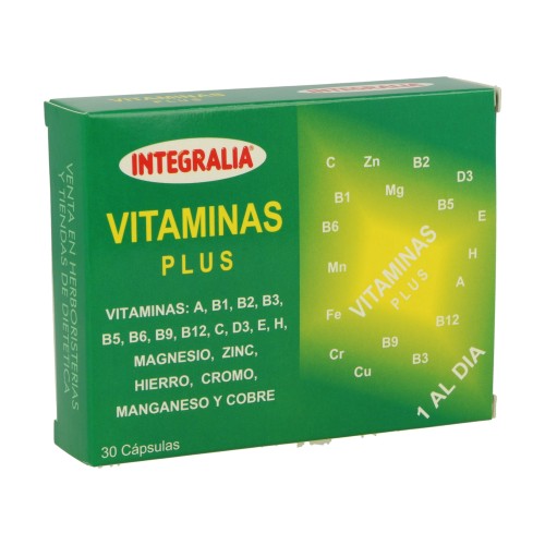 VITAMINAS PLUS 30 CAPS VITAMINAS PLUS 30 CAP - Imagen 1