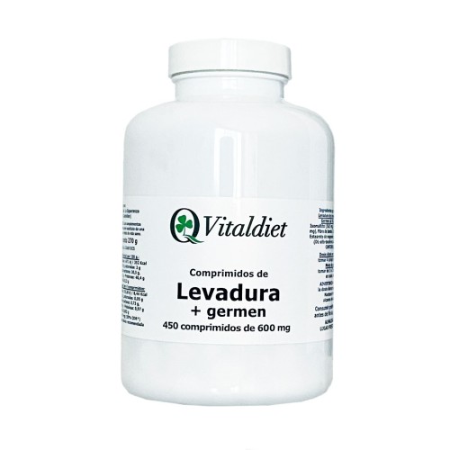 LEVADURA + GERMEN 400 COMP 650 MG LEVADURA + GERMEN 450 COMP 600 MG - Imagen 1