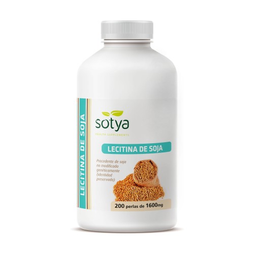 LECITINA 200 PERLAS 1600 MG LECITINA 200 PERLAS 1600 MG - Imagen 1
