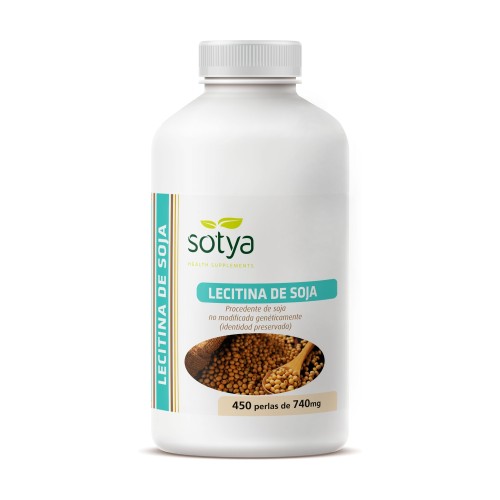 LECITINA DE SOJA 450 PERLAS 740 MG LECITINA DE SOJA 450 PERLAS 740 MG - Imagen 1