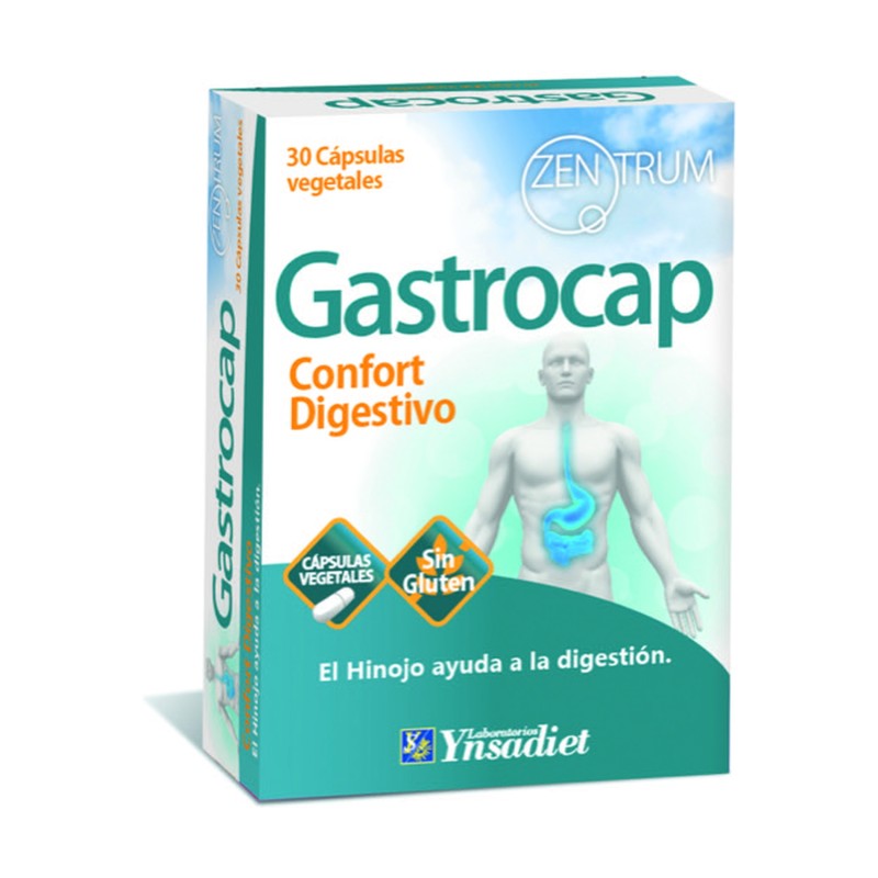 ZENTRUM GASTROCAP 30 CAPS - Imagen 1
