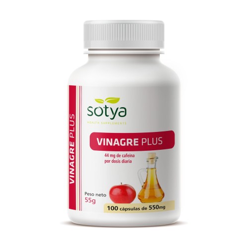 VINAGRE PLUS 100 CAPS 550 MG VINAGRE PLUS 100 CAPS 550 MG - Imagen 1