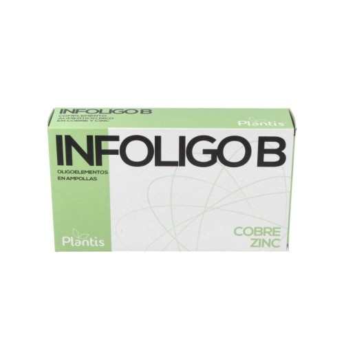 INFOLIGO B CU-ZN 20 AMPOLLAS INFOLIGO B CU-ZN 20 AMPOLLAS - Imagen 1