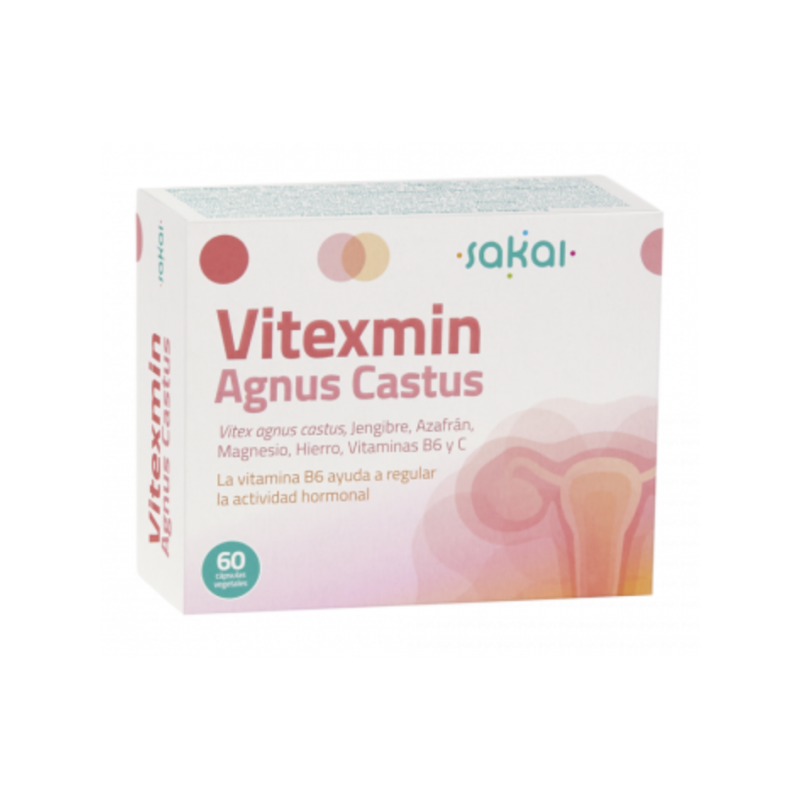 VITEXMIN AGNUS CACTUS 60 CAPS - Imagen 1