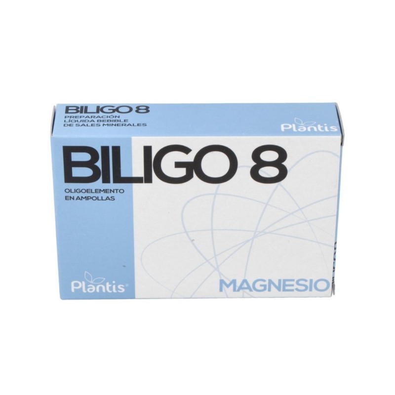 BILIGO 8 MAGNESIO  20 AMPOLLAS - Imagen 1