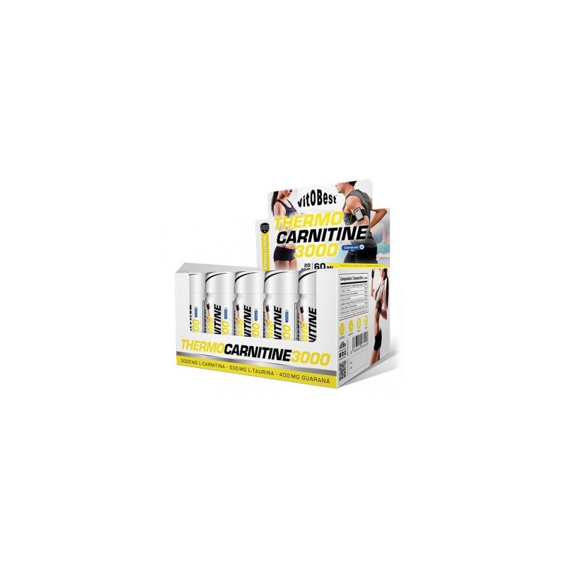 THERMO CARNITINE 3000 LIMON 20 AMP - Imagen 1